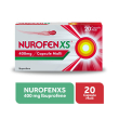 nurofen xs 400mg 20 capsule molli per mal di testa dolori ai denti e m