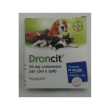 droncit antiparassitario intestinale per cani e gatti 2 compresse