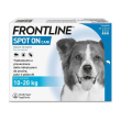 frontline spot on 3 pipette - antiparassitario per cani medi 10-20 kg