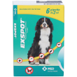 exspot spot-on soluzione per cani 6 pipette da 2ml - protezione antiparassitaria efficace