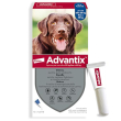 advantix® spot-on antiparassitario per cani da 25 kg a 40 kg, 6 pipette da 4 ml. elimina zecche, pu