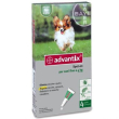 advantix spot on - antiparassitario per cani 0-4 kg confezione 4x0,4 ml