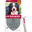 advantix 4 pipette da 6 ml - antiparassitario per cani da 40 a 60 kg