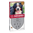 advantix spot-on per cani da 40 a 60 kg - 4 pipette 600 mg + 3.000 mg