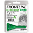 frontline combo gatti x1 pipetta, antiparassitario per gatti, gattini e furetti, contro pulci, zecch
