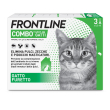 frontline combo, 3 pipette, antiparassitario per gatti, gattini e furetti di lunga durata, protegge