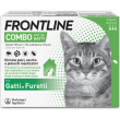 frontline combo antiparassitario per gatti e furetti 3 pipette da 0,5 ml