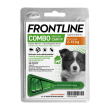 frontline combo cani x1 pipetta, antiparassitario per cani piccoli e cuccioli (2-10kg) contro pulci,