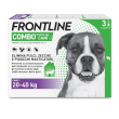 frontline combo cani x3 antiparassitario contro pulci e zecche (20-40kg)