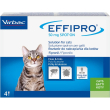 effipro 50 mg spot-on - 4 pipette antiparassitarie per gatto
