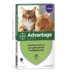 advantage 4 pipette 0,8ml spot on gatti e conigli superiori a 4 kg