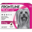frontline tri act antiparassitario 3 pipette da 0,5ml per cani di taglia piccola 2-5 kg