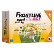 frontline tri-act antiparassitario per cani 6 pipette 1ml 5-10kg - protezione efficace da zecche, pu