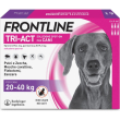 frontline tri-act 6 pipette - protezione per cani taglia l 20/40 kg