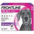 frontline tri-act cani 20-40kg antiparassitario soluzione spot-on 6 pipette x 4ml