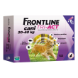 frontline tri-act 20-40kg antiparassitario - protezione completa per cani di taglia grande - 6 pipet