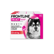 frontline tri-act x6 pipette, antiparassitario per cani e cuccioli (taglia xl 40-60kg) contro pulci,