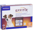 effitix soluzione spot on per cani 4-10kg 4 pipette 1,10ml