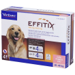 effitix spot-on soluzione per cani 4 pipette da 4,40ml 20-40kg - protezione antiparassitaria per can
