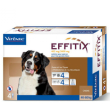 effitix spot-on soluzione per cani 4 pipette da 6,60ml 40-60kg - protezione antiparassitaria per can