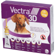 vectra 3d soluzione spot-on per cani 1,5/4kg 3 pezzi - protezione antiparassitaria efficace