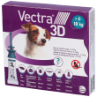 vectra 3d soluzione spot-on per cani 4/10 kg 3 pezzi - protezione antiparassitaria efficace