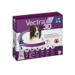 vectra 3d antiparassitario per cane 3 pipette antipulci antizecche e antizanzare per cani da 10 a 25
