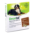 drontal multi aroma carne xl 2 compresse - antiparassitario per cani di taglia grande, trattamento d