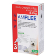 amflee 0,67ml 67mg spot-on soluzione antiparassitaria per cani da 2 a 10kg 3 pipette