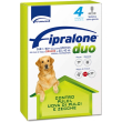 fipralone duo - 4 pipette spot-on antiparassitario pulci e zecche per cani 20-40 kg
