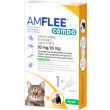 amflee combo spot-on soluzione per gatti e furetti 1 pipetta da 0,5ml - protezione antiparassitaria