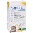 amflee combo 50mg/60mg per gatti e furetti, 3 pipette – trattamento antiparassitario spot-on
