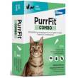 purr fit - combo anti parassitario spot on per gatti e furetti confezione 3 pipette