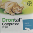 drontal 2 compresse per gatti - per il trattamento delle infestazioni miste del gatto da nematodi e