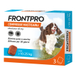frontpro contro pulci e zecche 3 compresse masticabili per cani 10-25kg 68mg
