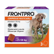 frontpro x3 compresse masticabili antiparassitario per cani (25-50kg) contro pulci e zecche