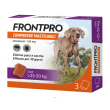 frontpro contro pulci e zecche 3 compresse masticabili per cani 25-50kg 136mg