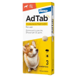 adtab compresse masticabili per cani >5,5-11kg - 3 compresse