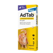 adtab antiparassitario orale per gatti da 0,5 a 2,0 kg (3 compresse masticabili)