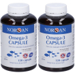 norsan omega-3 capsule 2x164 g
