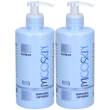 pharcos micoskin shampoo-doccia antimicrobico 2x400 ml shampoo