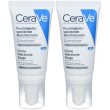 cerave crema viso idratante pm con acido ialuronico, niacinamide e 3 c