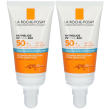 la roche-posay anthelios crema idratante senza profumo spf 50+ 2x50 ml
