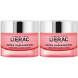 lierac supra radiance crema viso detox antietà rinnovatrice notte 2x50