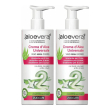 [aloevera]² crema d'aloe universale viso mani corpo 2x300 ml
