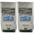 farmina® vetlife® obesity feline 2x5000 g pellets