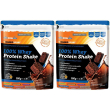 namedsport® 100% whey protein shake choco-brownie flavour 2x900 g polv