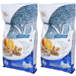 farmina® n&d ocean cod, spelt, oats & orange adult mini 2x7000 g pelle