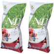 farmina® n&d prime chicken & pomegranate puppy medium maxi 2x12000 g