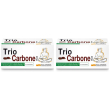 trio carbone plus 2x40 pz compresse